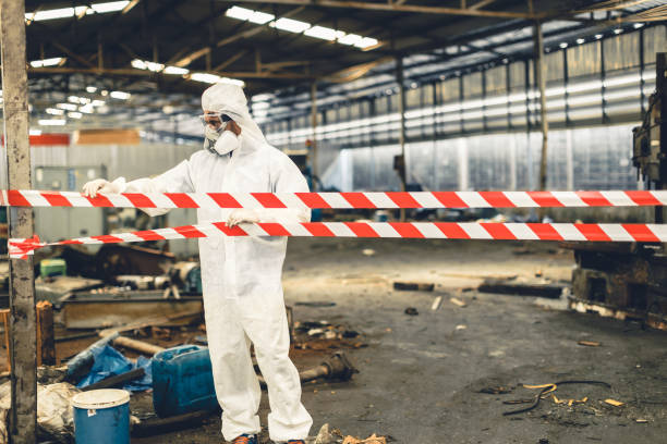 Professional Trauma Scene Cleanup technician working in Folsom, CA